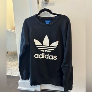 Adidas Black Crewneck